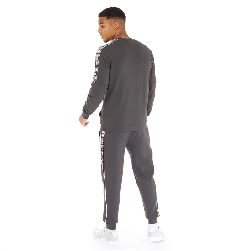 Kings Will Dream Mens Bexley Tracksuit Charcoal - Image 2