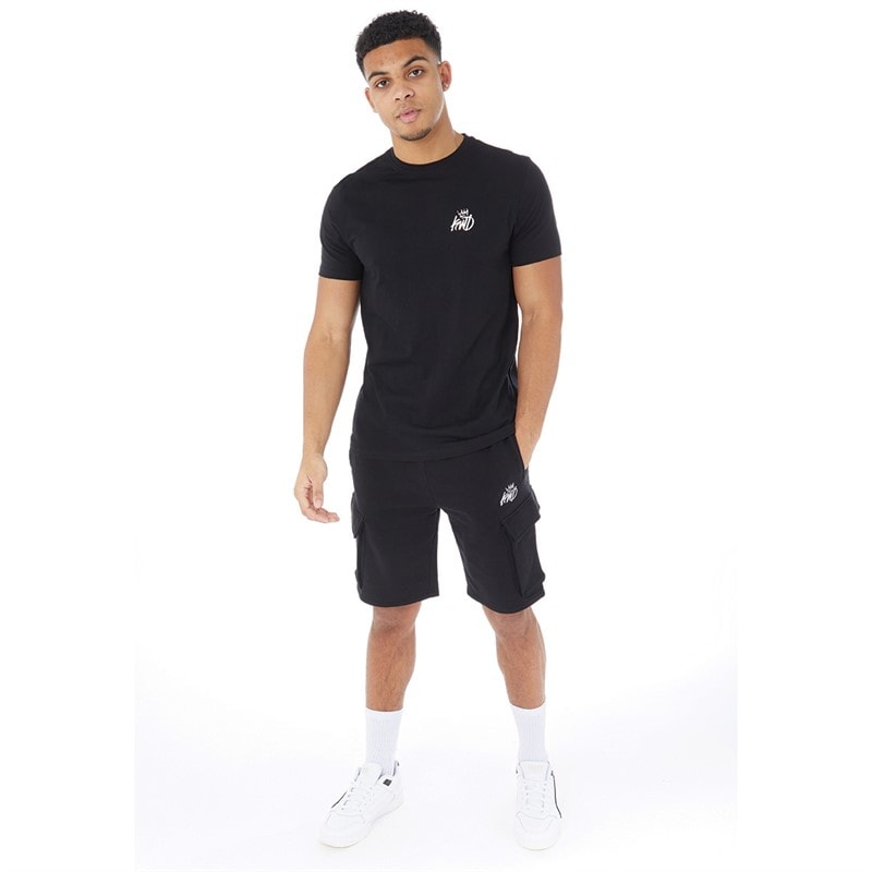 Kings Will Dream Mens Stanten T-Shirt Jet Black/Optic White - Image 4
