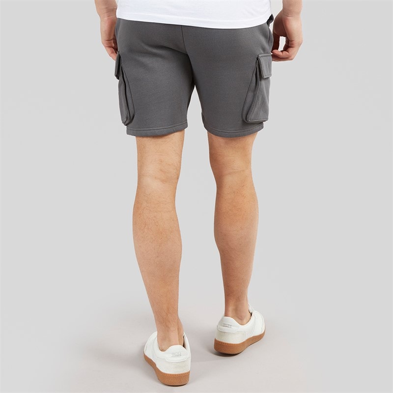 Kings Will Dream Mens Crosby 2.0 Cargo Shorts Asphalt/White - Image 2
