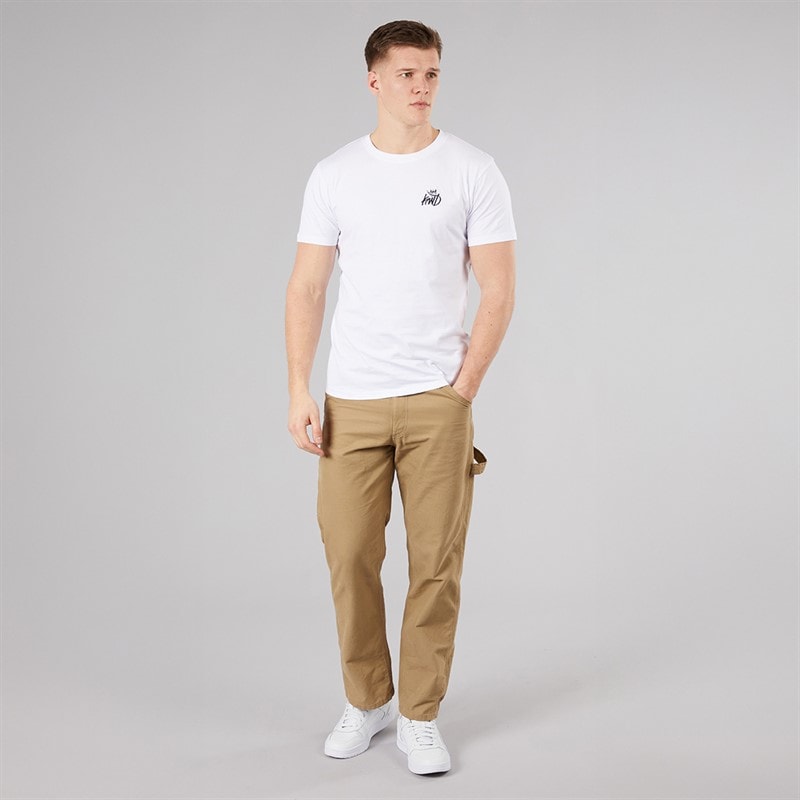 Kings Will Dream Mens Stanten T-Shirt Optic White/Jet Black - Image 4