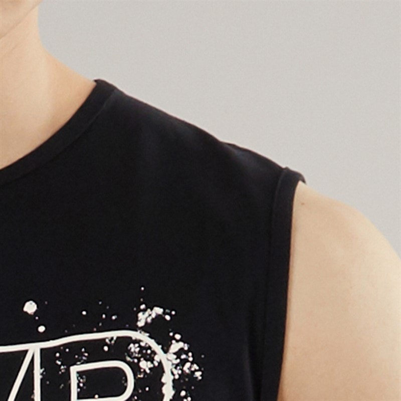 Kings Will Dream Mens Mapped Tank Top Black - Image 5