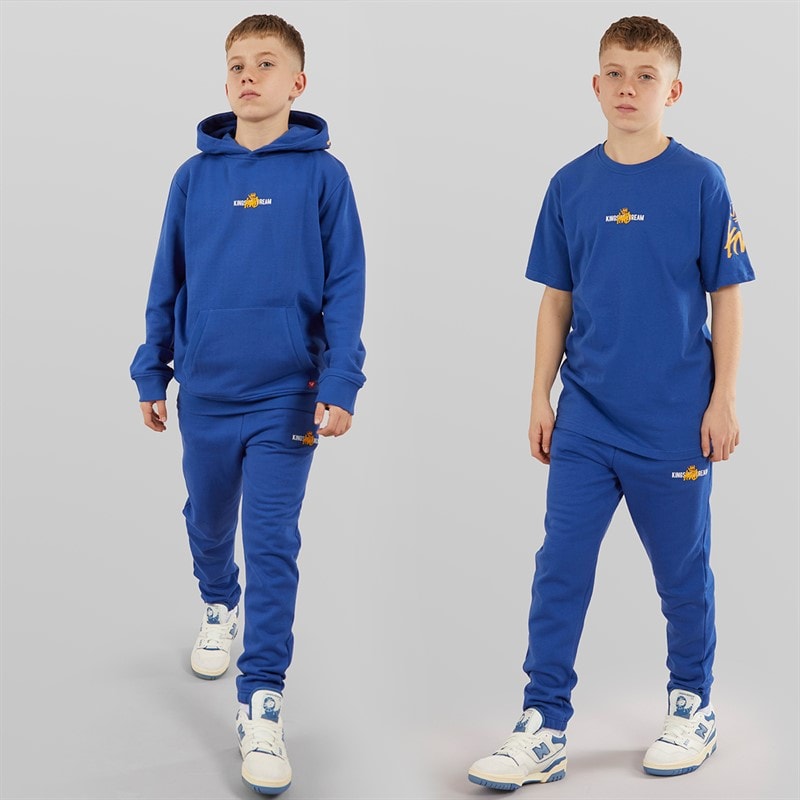 Kings Will Dream Boys Built Three Piece Tracksuit Set Blue - Image 1