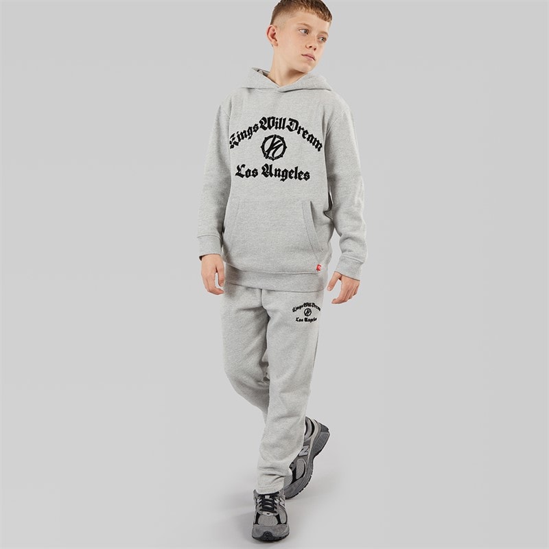 Kings Will Dream Boys Gothically Tracksuit Set Grey Marl