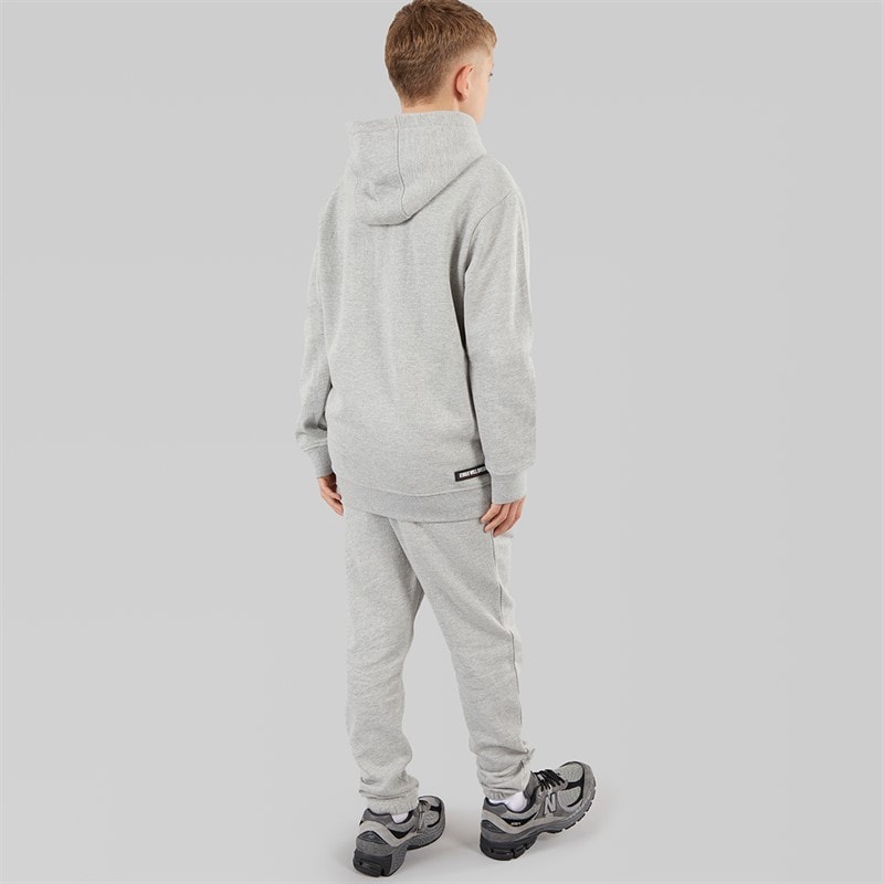 Kings Will Dream Boys Gothically Tracksuit Set Grey Marl - Image 2