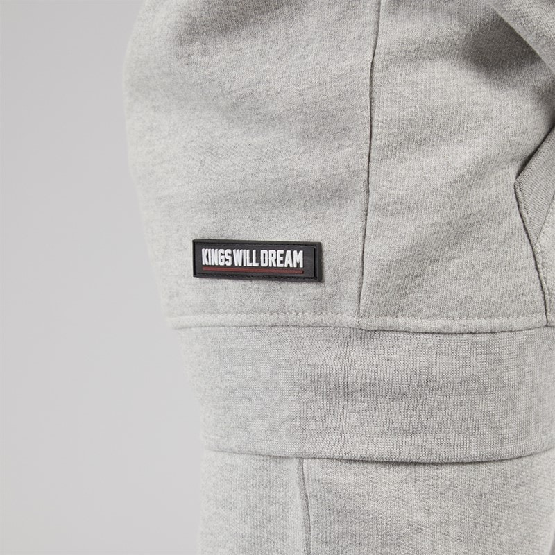 Kings Will Dream Boys Gothically Tracksuit Set Grey Marl - Image 3
