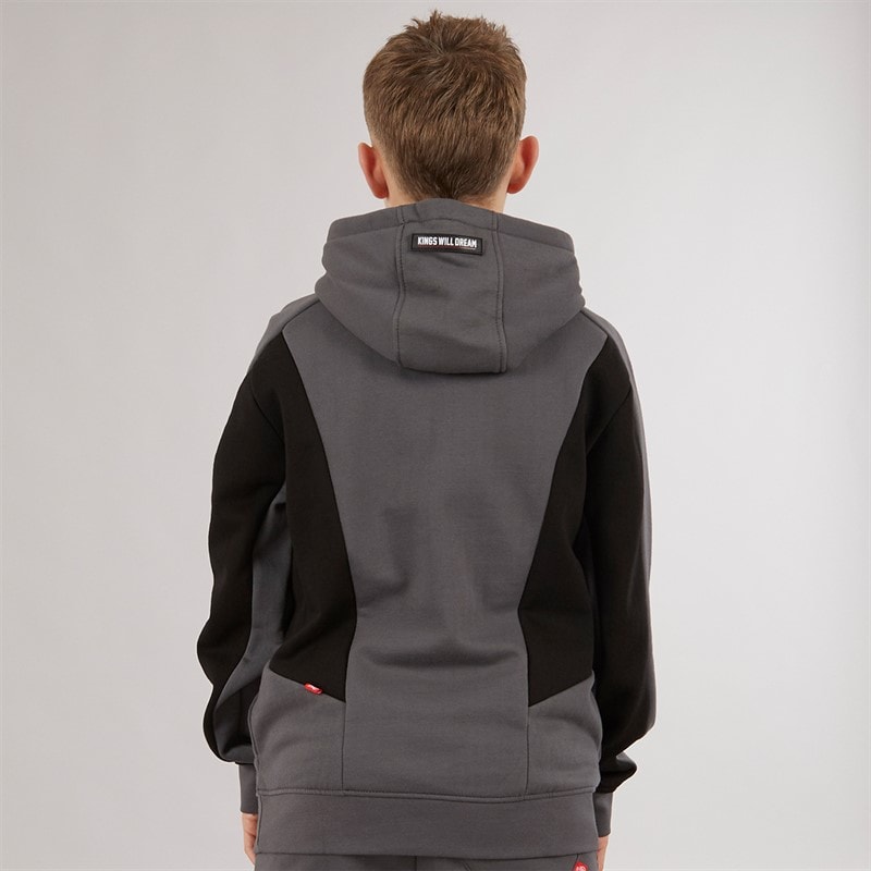 Kings Will Dream Boys Blockade Hoodie Asphalt - Image 2