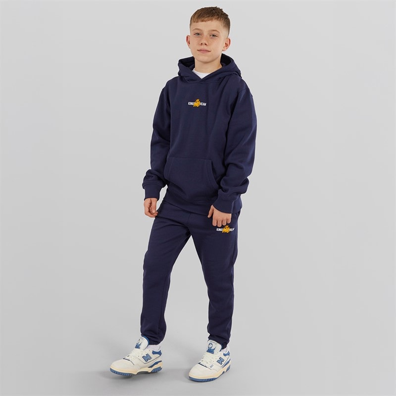 Kings Will Dream Boys Build Tracksuit Set Navy - Image 4