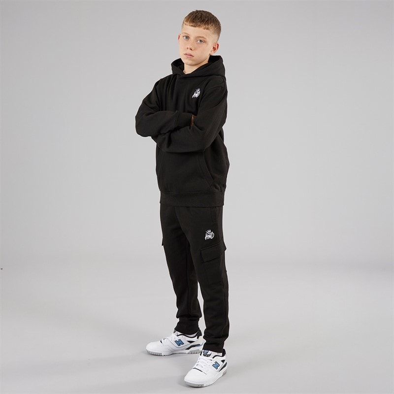 Kings Will Dream Boys Crosby Tracksuit Set Black - Image 4