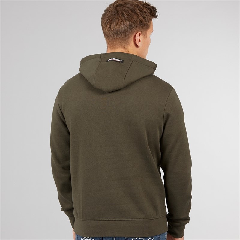 Kings Will Dream Mens Kingdome Hoodie Olive - Image 2