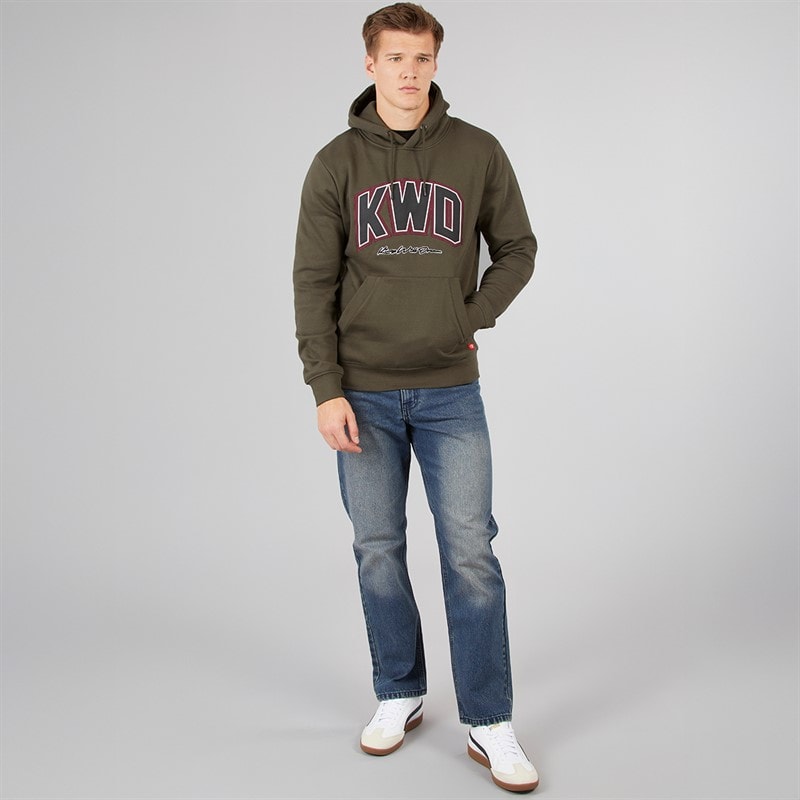 Kings Will Dream Mens Kingdome Hoodie Olive - Image 3