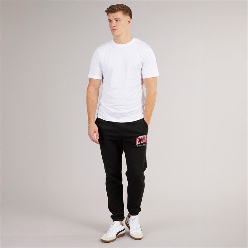 Kings Will Dream Mens Kingdome Joggers Black - Image 4