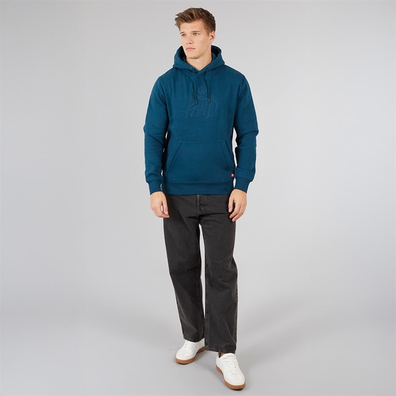 Kings Will Dream Mens Tonally Hoodie Teal - Image 4