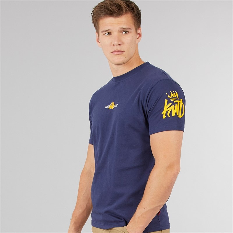 Kings Will Dream Mens Built T-Shirt Navy - Image 1