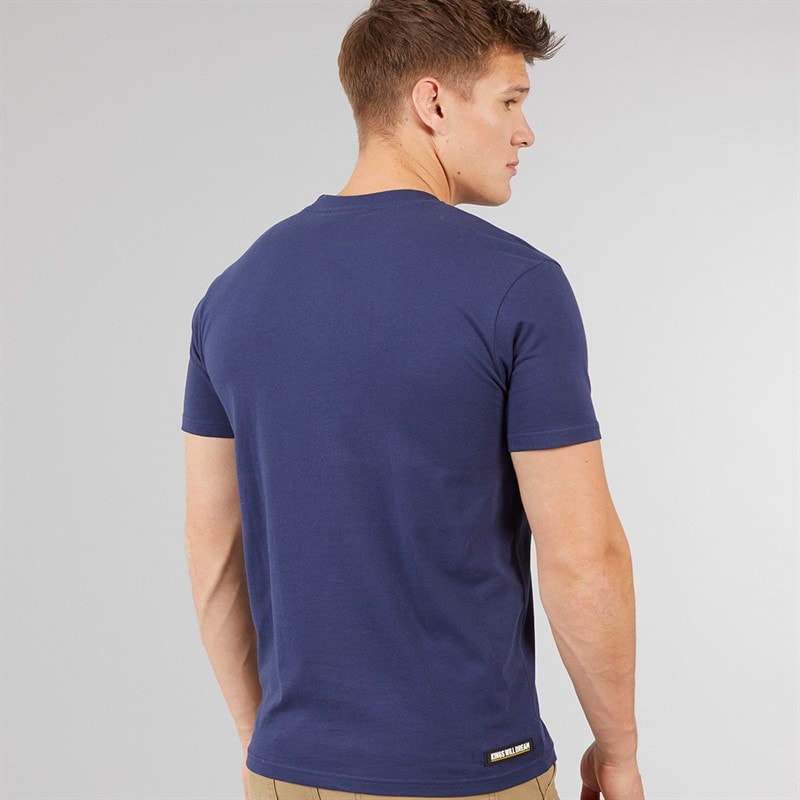 Kings Will Dream Mens Built T-Shirt Navy - Image 2
