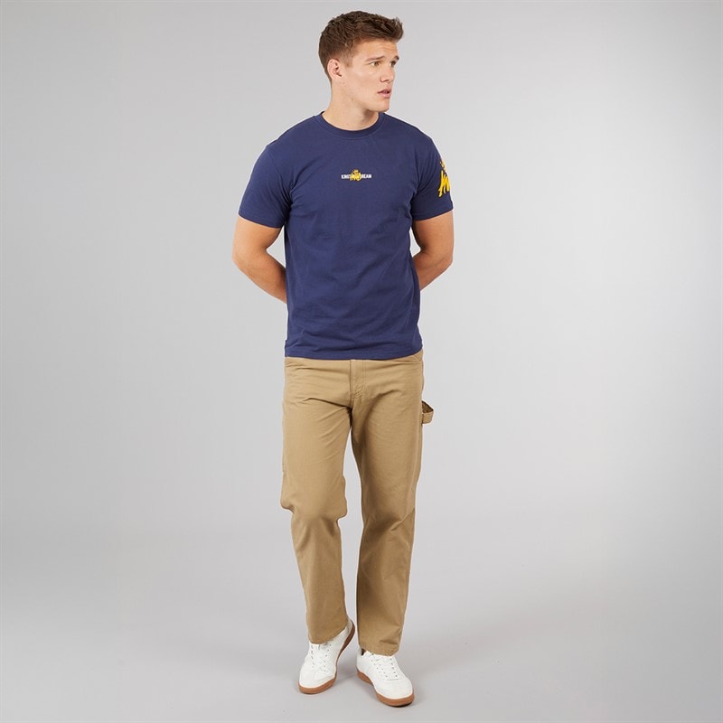 Kings Will Dream Mens Built T-Shirt Navy - Image 4