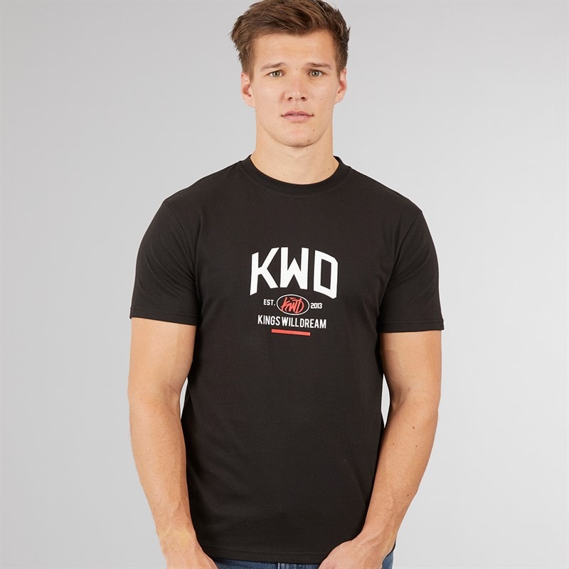Kings Will Dream Mens Tattooed T-Shirt Black - Image 2