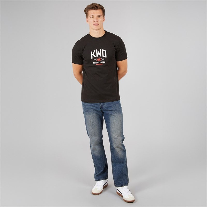 Kings Will Dream Mens Tattooed T-Shirt Black - Image 4
