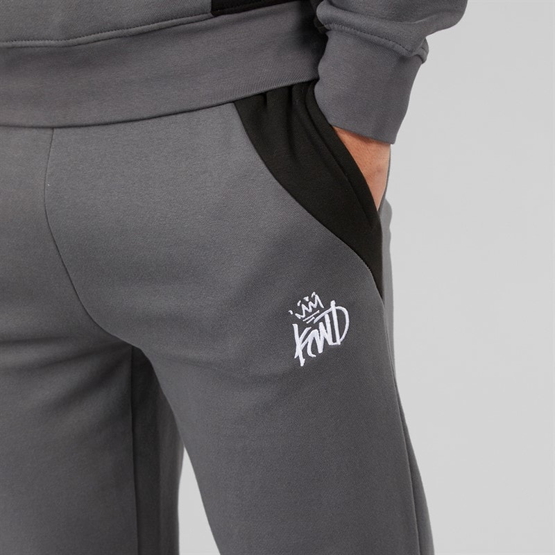 Kings Will Dream Mens Blockade Joggers Asphalt/Black - Image 3