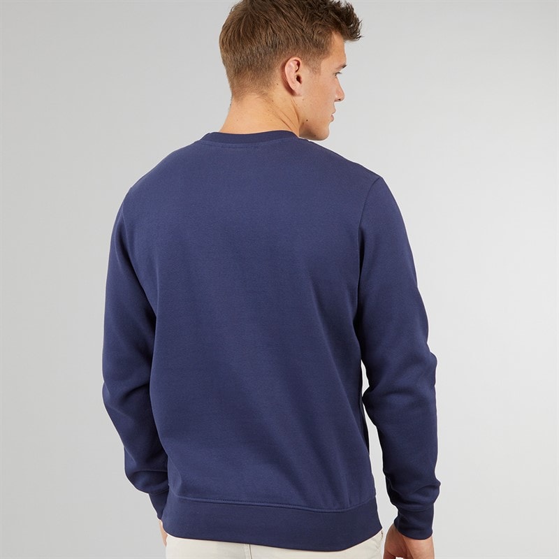 Kings Will Dream Mens Crosby Crew Neck Sweatshirt Navy - Image 2