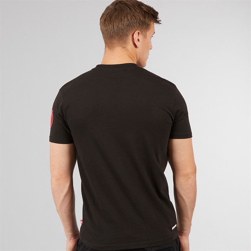 Kings Will Dream Mens Built T-Shirt Black - Image 2