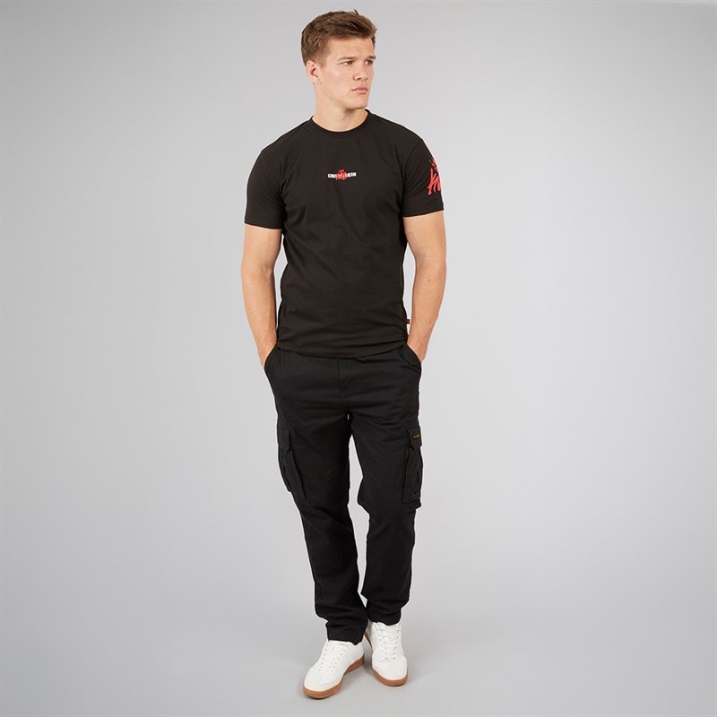 Kings Will Dream Mens Built T-Shirt Black - Image 4