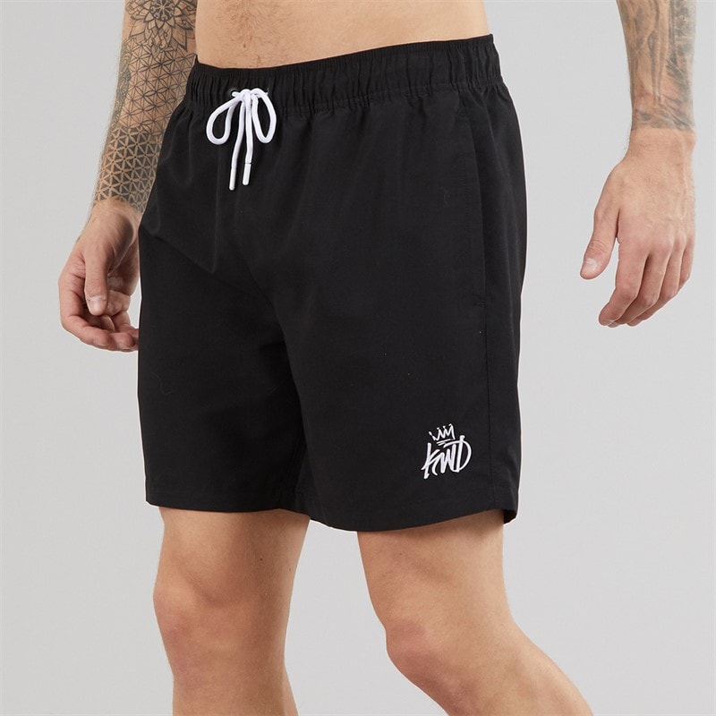 Kings Will Dream Mens Crosby Swim Shorts Black