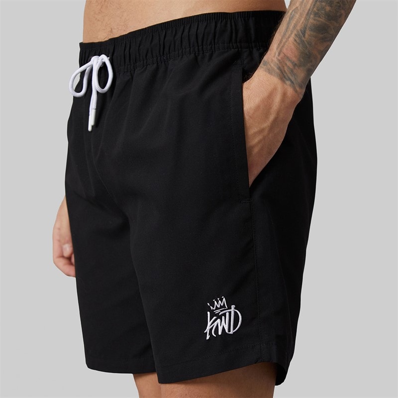 Kings Will Dream Mens Crosby Swim Shorts Black - Image 3