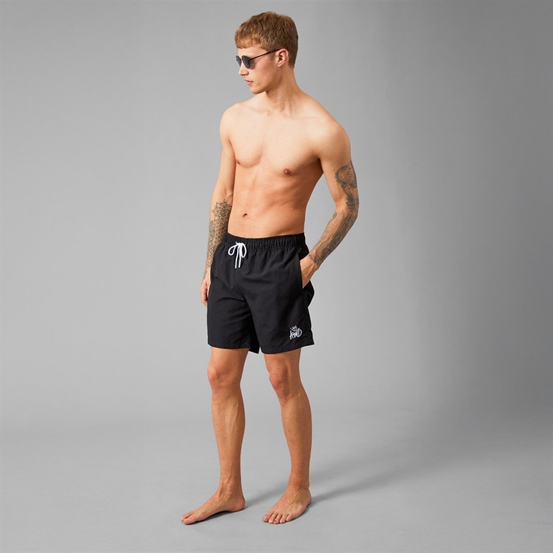 Kings Will Dream Mens Crosby Swim Shorts Black - Image 4