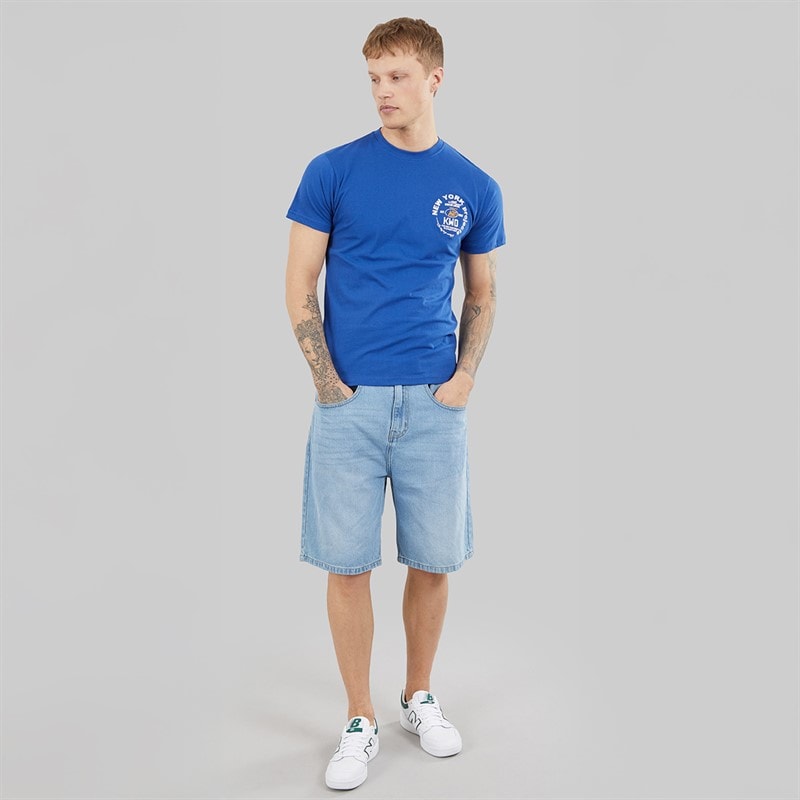 Kings Will Dream Mens Mobalot T-Shirt Blue - Image 4