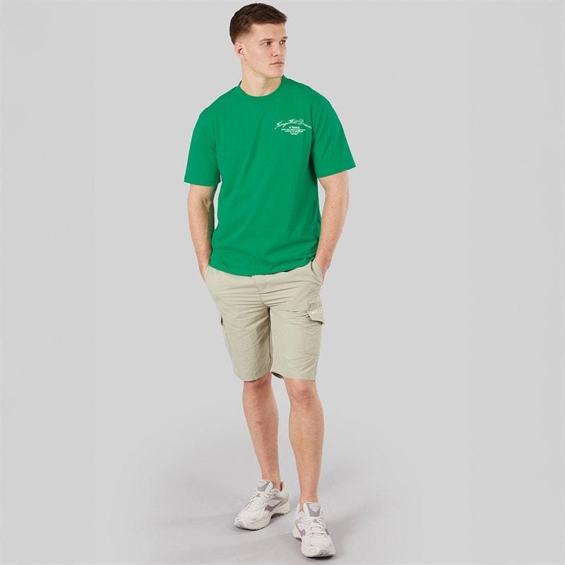 Kings Will Dream Mens Arch Relaxed Fit T-Shirt Green - Image 4