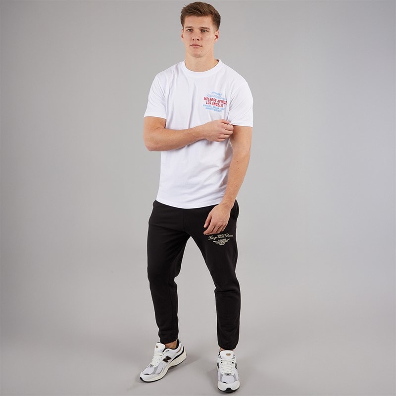 Kings Will Dream Mens Melrose Relaxed Fit T-Shirt White - Image 4