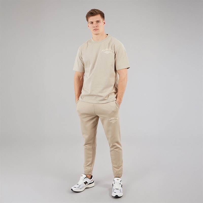 Kings Will Dream Mens Arch Relaxed Fit T-Shirt Stone - Image 4