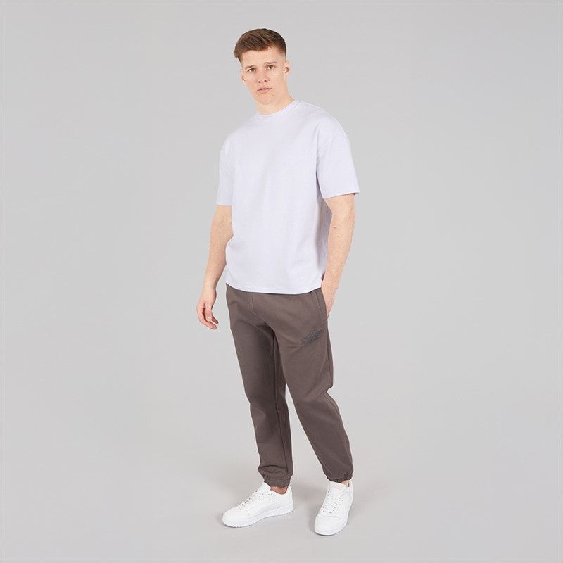 Kings Will Dream Mens Scripted Joggers Mid Grey - Image 4