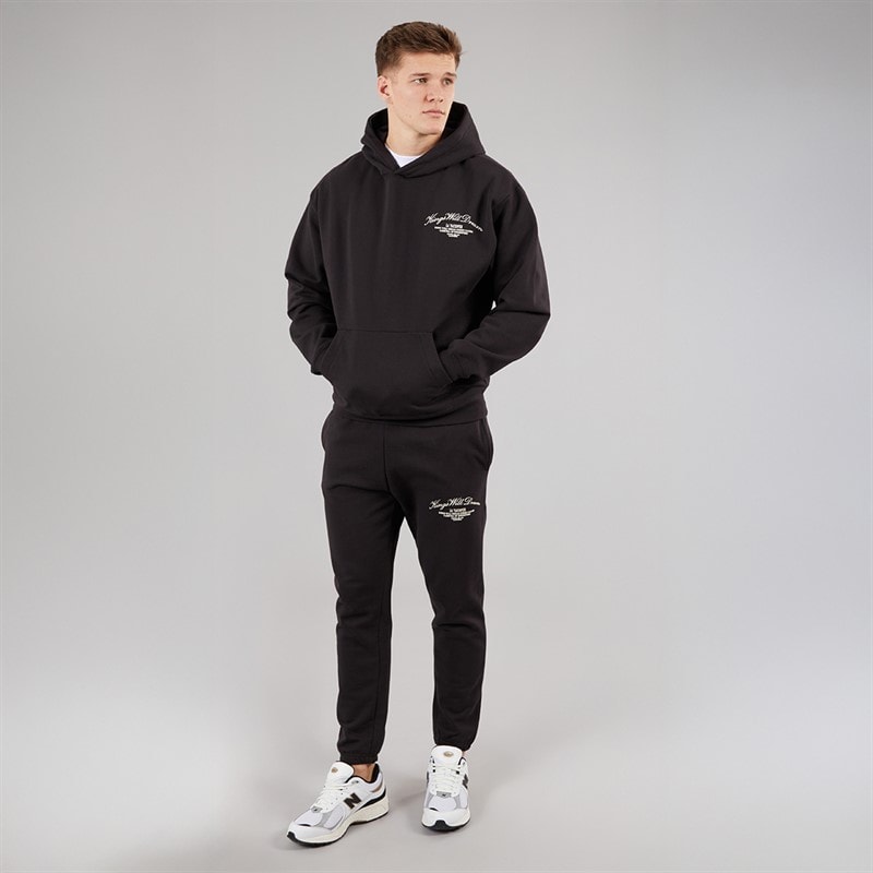 Kings Will Dream Mens Arch Relaxed Fit Hoodie Black - Image 4