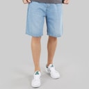 Kings Will Dream Mens Dubl Jord Relaxed Fit Denim Shorts Lightwash