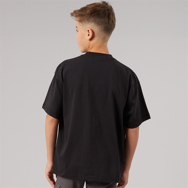 Kings Will Dream Boys Worldaround T-Shirt Black - Image 2