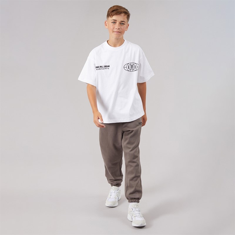 Kings Will Dream Boys Duo Line T-Shirt Optic White - Image 4
