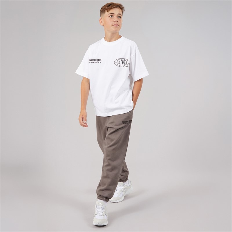 Kings Will Dream Boys King Joggers Grey - Image 4