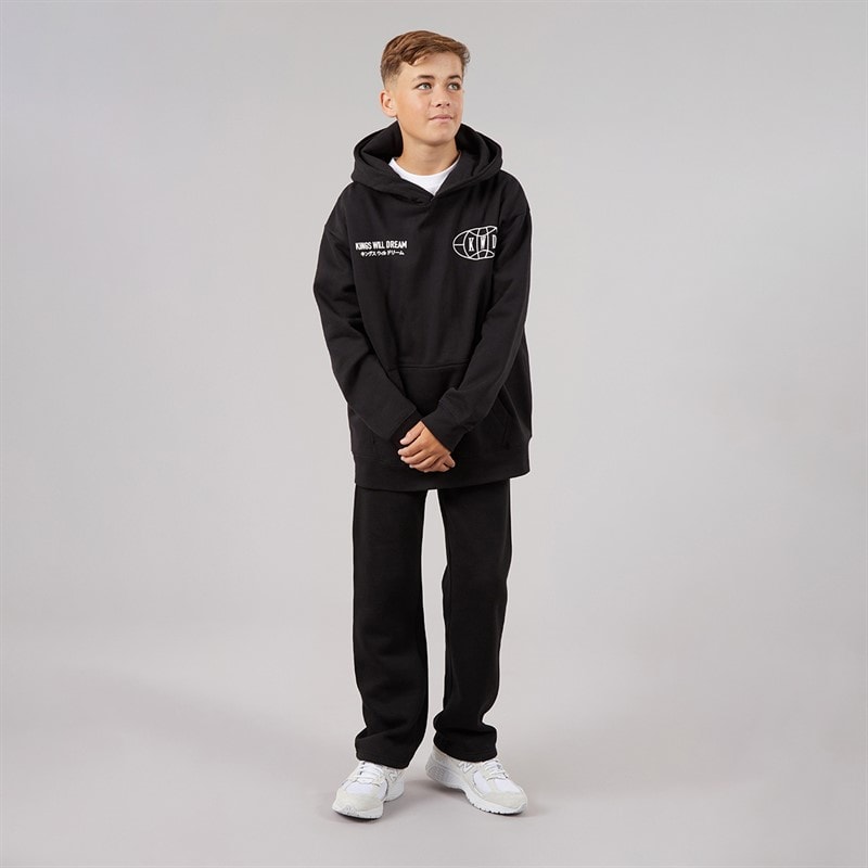 Kings Will Dream Boys Duo Line Hoodie Black - Image 4