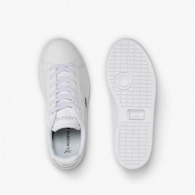 Lacoste Infant Carnaby Pro Trainers White/White - Image 2