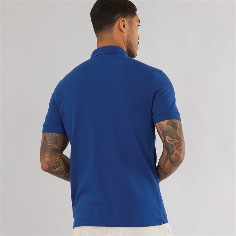 Lacoste Mens Short Sleeve Polo Shirt Globe - Image 2