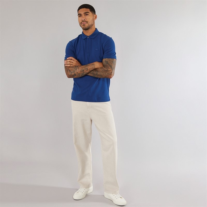 Lacoste Mens Short Sleeve Polo Shirt Globe - Image 3
