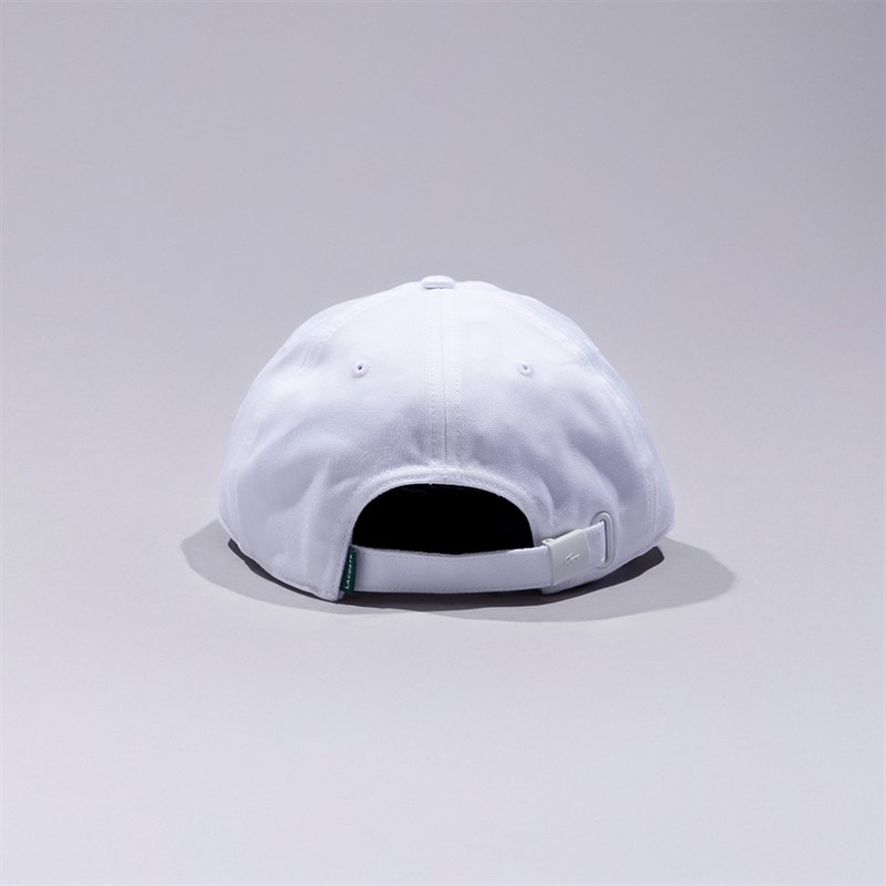 Lacoste Mens Cap White - Image 2