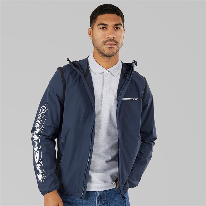 Lacoste Mens Jacket Blue Night - Image 1