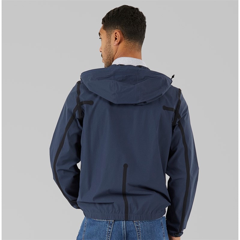 Lacoste Mens Jacket Blue Night - Image 2