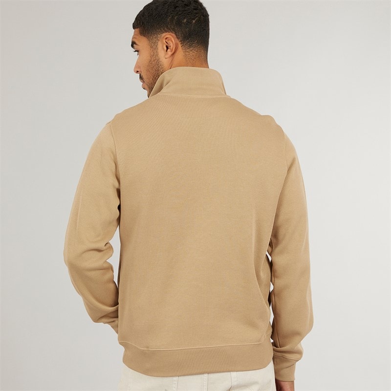 Lacoste Mens 1/4 Zip Sweatshirt Viennese - Image 2