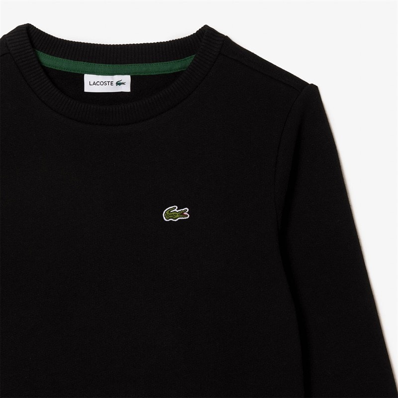 Lacoste Boys Sweatshirt Noir - Image 3