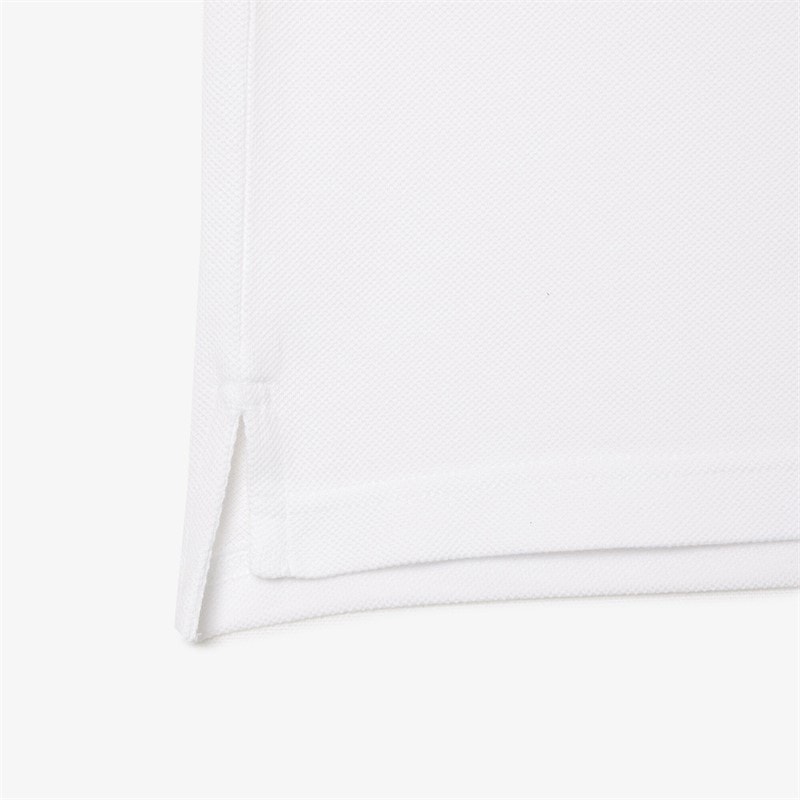 Lacoste Boys Polo Shirt Blanc - Image 4