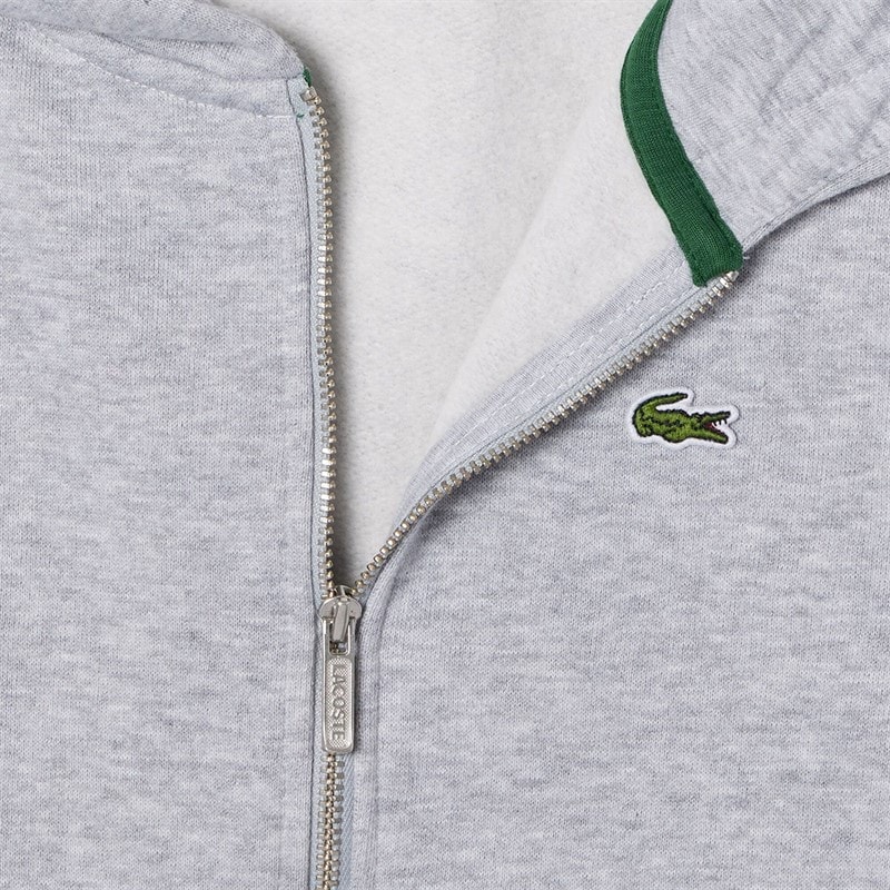 Lacoste Boys Hoodie Argent Chine - Image 4