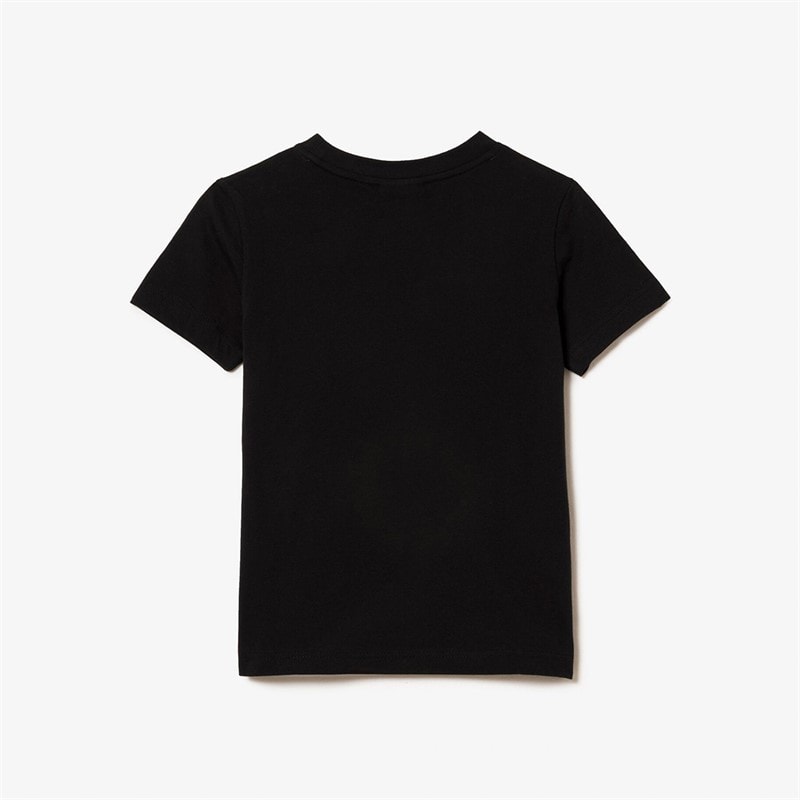 Lacoste Boys T-Shirt Noir - Image 2